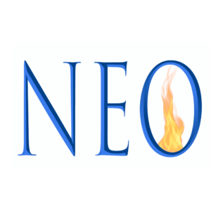 neo logo white
